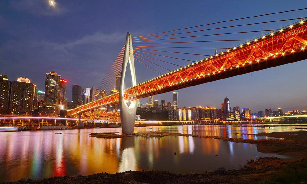 重慶東水門長江大橋、千廝門嘉陵江大橋